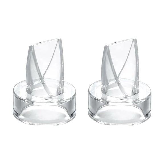 Zomee Silicone Hands-Free Collection Cups Duckbill Valve Replacement Parts Set Efficient and Durable Accessories (NOT Compatible with ZOMEE FIT and Z2) Set of 2