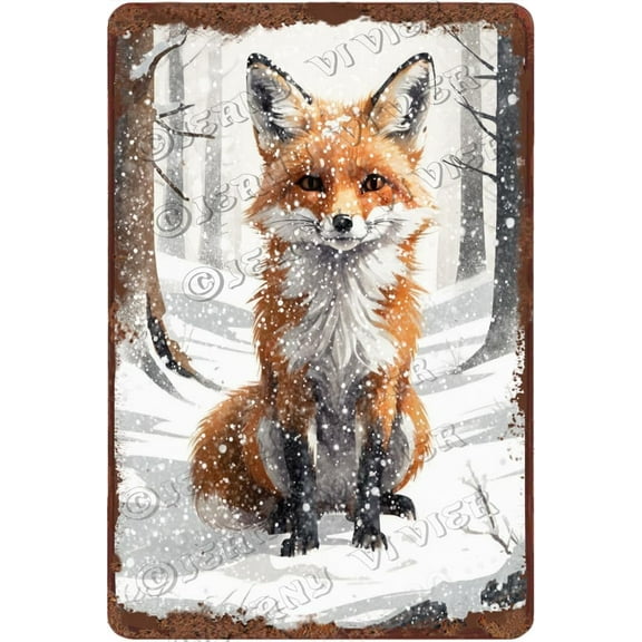 Zomyto 12x8 inches Funny Aluminum Sign - Christmas Decor Tin Sign Showcasing a Cute Snowman, Ideal for Festive Occasions, for Winter Lovers and Snowman Collectors During The Holidays