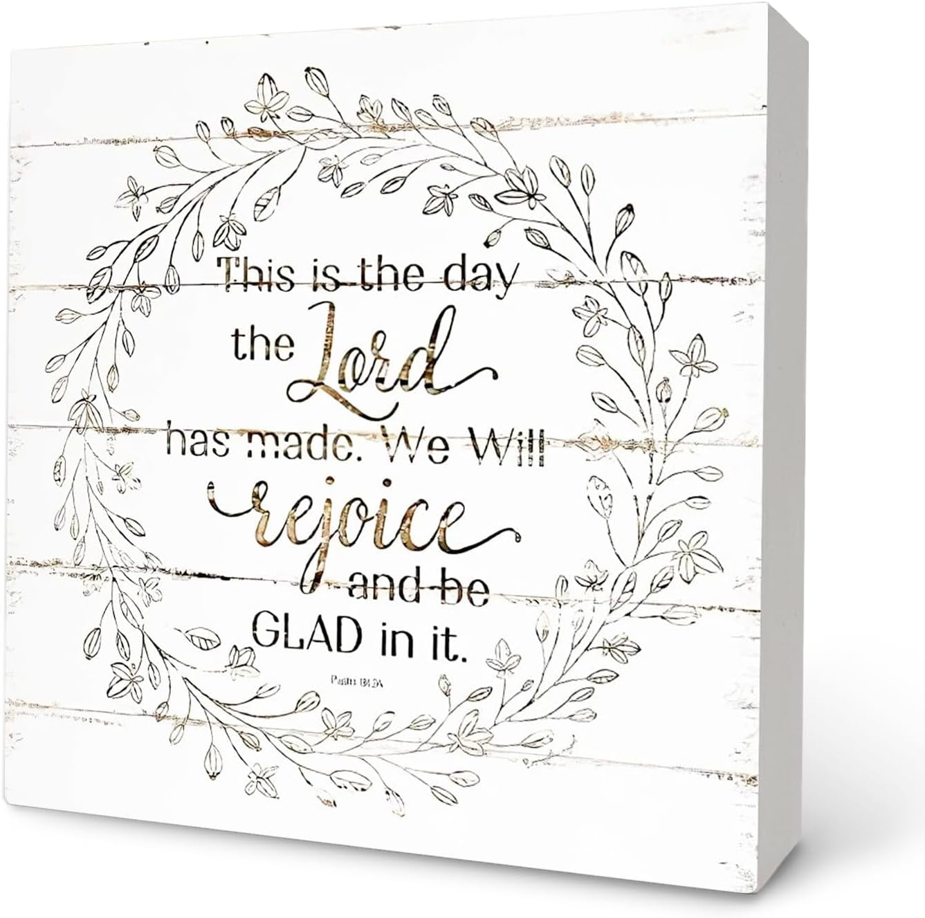 Zomyto 5x5 Inch christian wall decor,Christian Decor,Bible Verse Decor