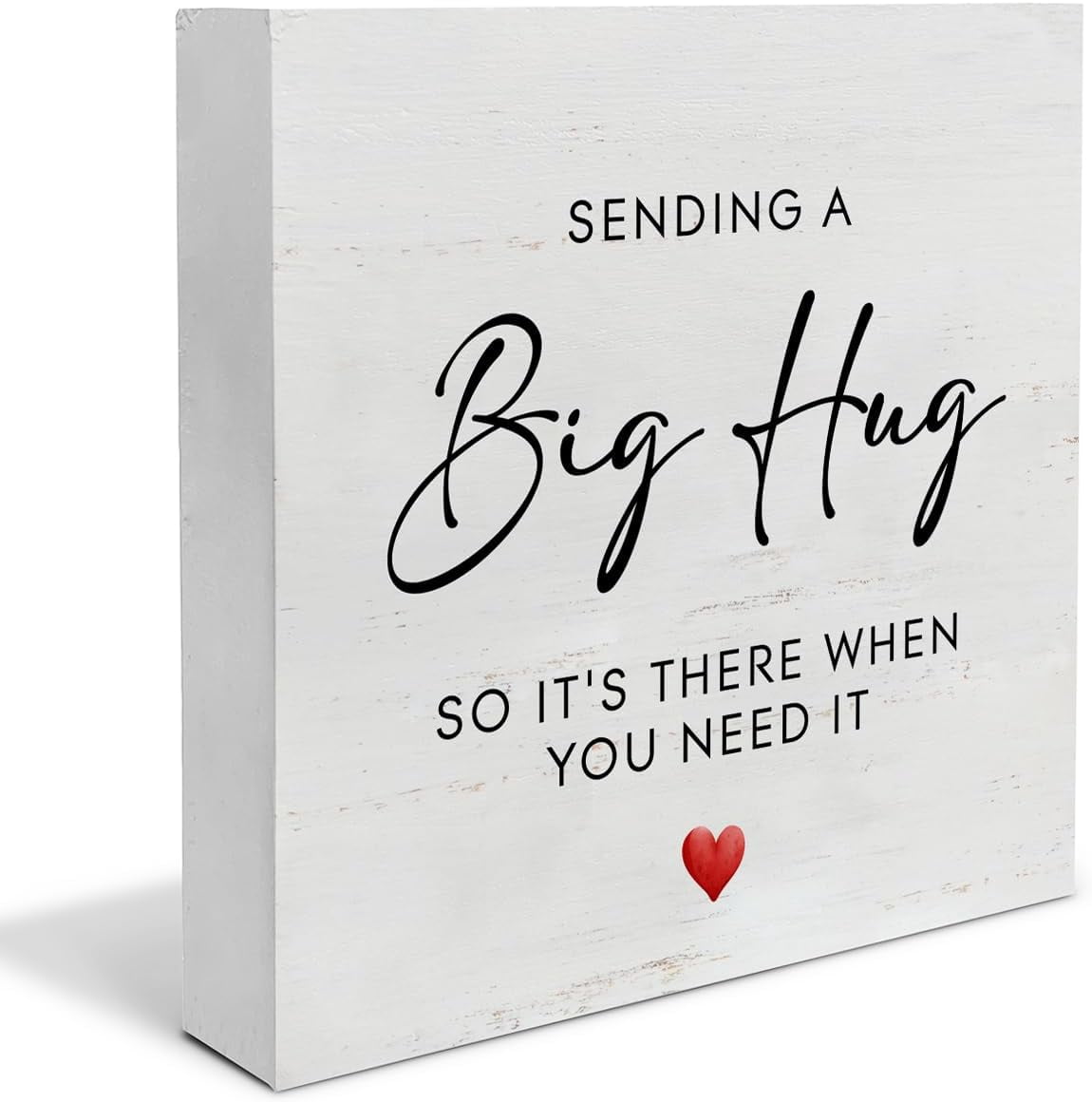Zomyto 7x7 In Friendship Gift Wooden Box Sign Sending a Big Hug So It's ...