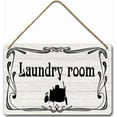 thumbnail image 1 of Zomyto 8x12IN Rustic Farmhouse Laundry Signs,Laundry Room Decor and Accessories,Rustic Wood Laundry Room Sign Wall Hanging Decor A02, 1 of 6