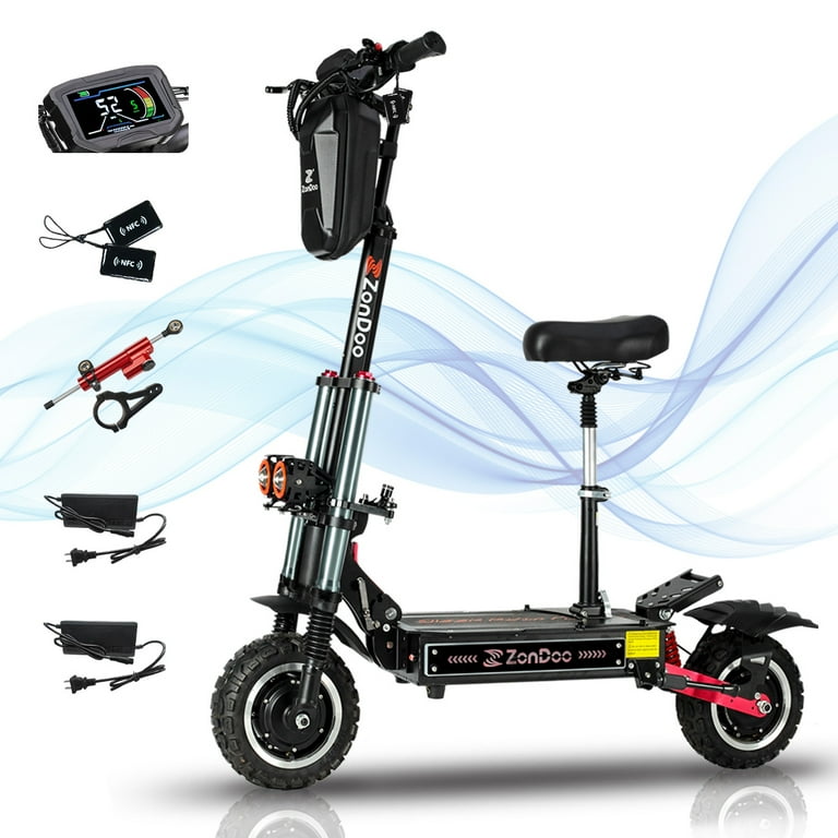 ZonDoo ZO03Plus Electric Scooter for Adults, 6000W, 62 MPH, 60