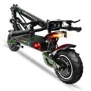 ZonDoo ZU10 Electric Scooters Adult, 800w Motor up to 30MPH 40Miles Long Range , 10 Fat Tire Foldable E Scooter with Seat for Adult