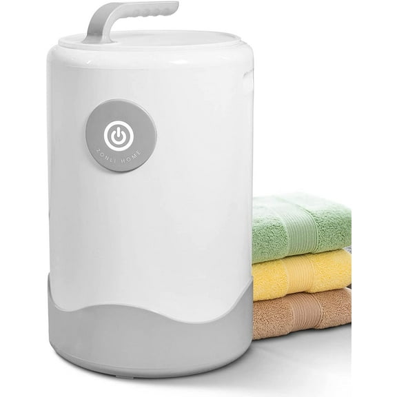 ZonLi Towel Warmer - Luxury Towel Warmers for Bathroom, 1 Min Fast Heating, 4 Timer Settings, 1 Hour Auto Off, Fits Up to 2 Oversize Towels, Blankets, PJs, Best Gift for Her (Light Grey)