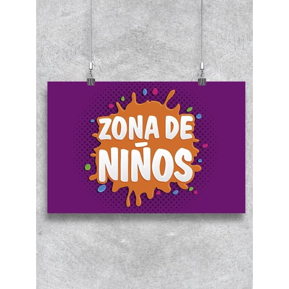 Zona De Ni�os Poster -Image by Shutterstock