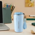 thumbnail image 1 of Zonao 304 Stainless Steel Coffee Cup|Vacuum Insulation Cup|Creative Outdoor Leisure Car Carrier Water Cup|Thermos Gift for Men Women(18oz), 1 of 4