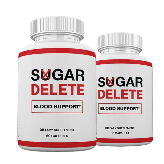 Zonata (2 Pack) Sugar Delete Capsules, Sugar Delete Blood Support Premium Formula, 120 Capsules