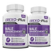 2 Pack Zonata ErexoPlus Male Supplement Advance Formula, Erexo Plus Pills For Men, 120 Count