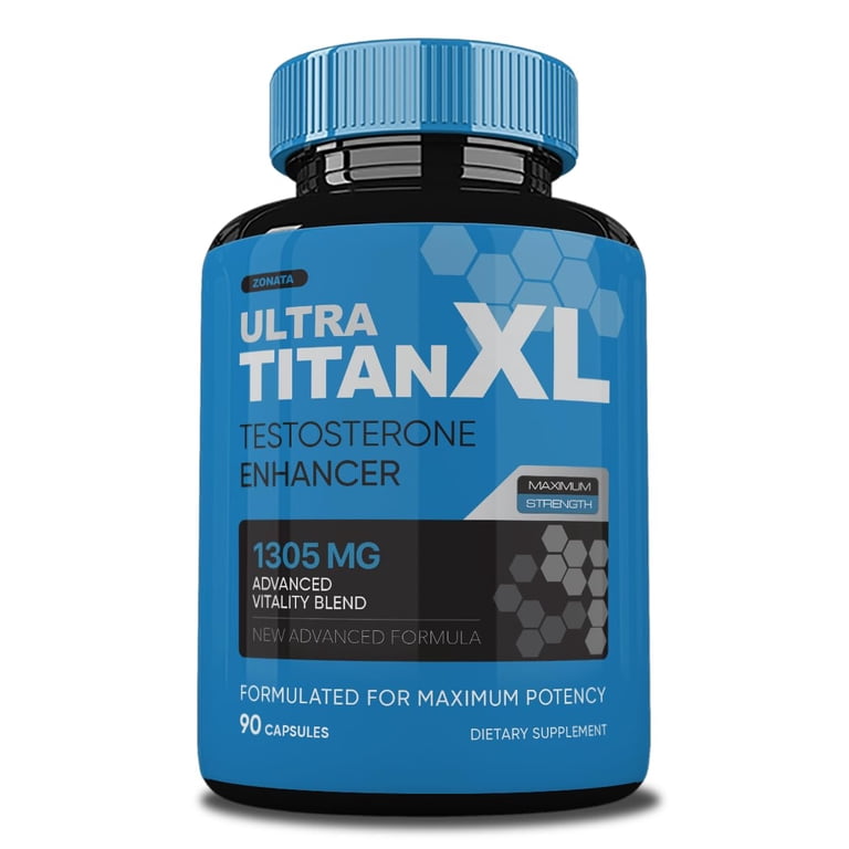 Zonata Ultra Titan XL Dietary Supplements for Men, Ultra Titan XL