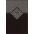 thumbnail image 1 of Zondervan 143966 NIV Premium Gift Bible Leathersoft Indexed - Comfort Print, Black & Gray, 1 of 1
