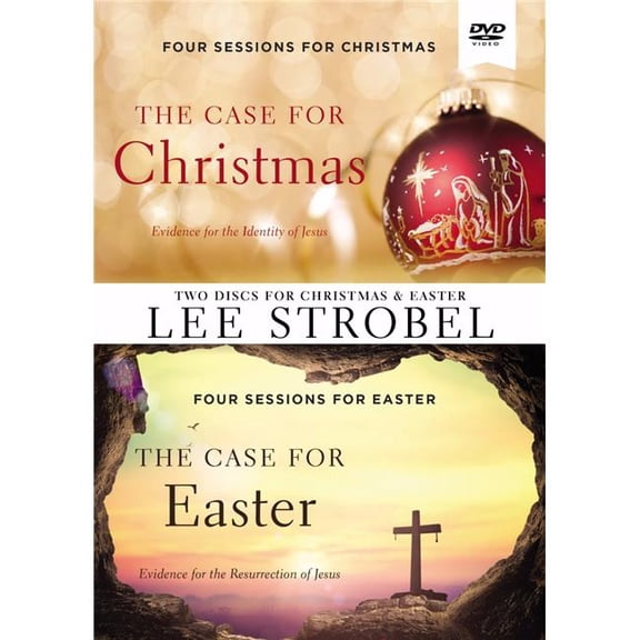 Zondervan 144004 The Case for Christmas & the Case for Easter Video Study DVD