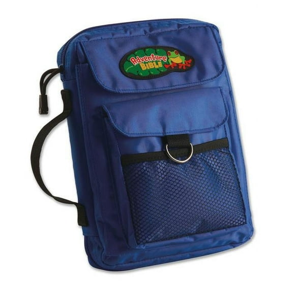 Zondervan Adventure Bible Durable Nylon Book Cover, Blue