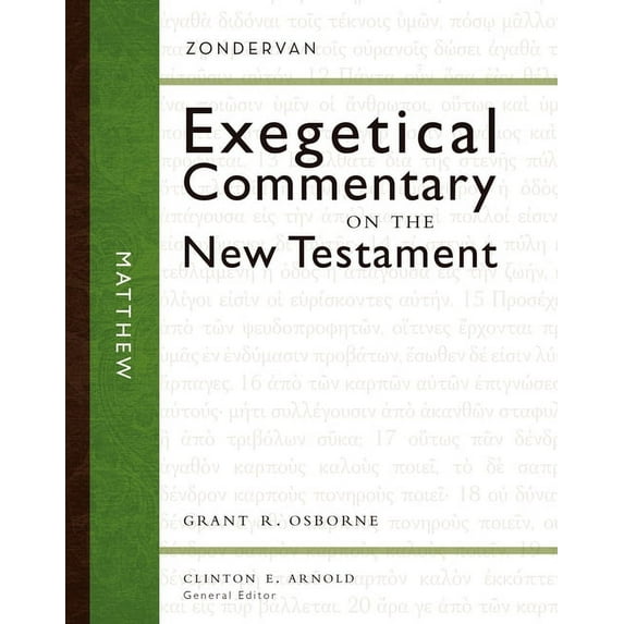 Zondervan Exegetical Commentary on the N Matthew: 1, (Hardcover)