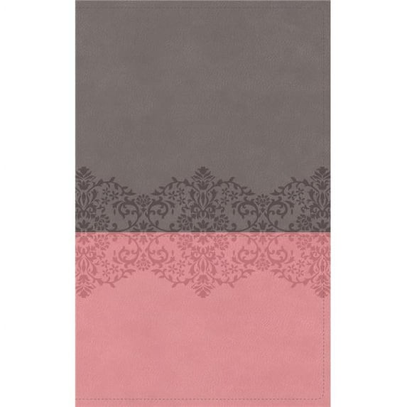 Zondervan NIV Life Application Study Bible - Large Print - Third Edition, Gray & Pink Leathersoft - Apr 2020