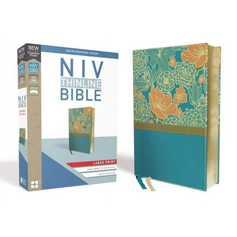 Zondervan: NIV Thinline Bible, Large Print (Imitation Leather