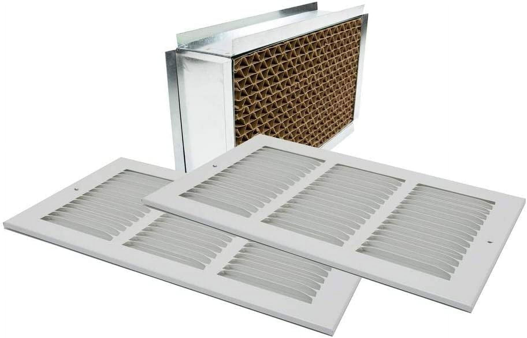 Zone Air Pathway (ZAP) 14" x 8" Return Air Pathway Wall to Wall Vent Fits Sidewalls