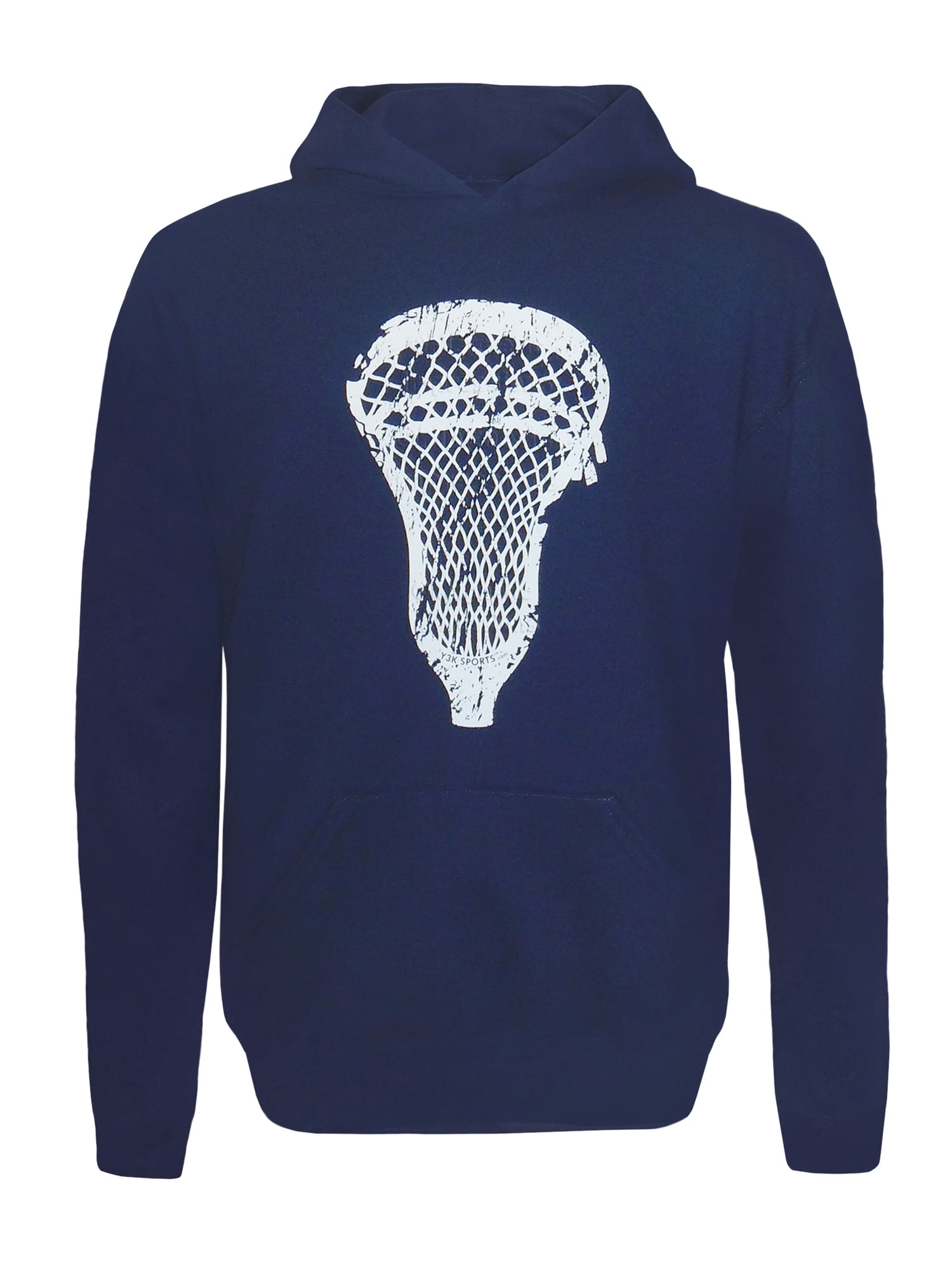 Zone Apparel Boy's Youth Lacrosse Hoodie Sweatshirt Lacrosse Head