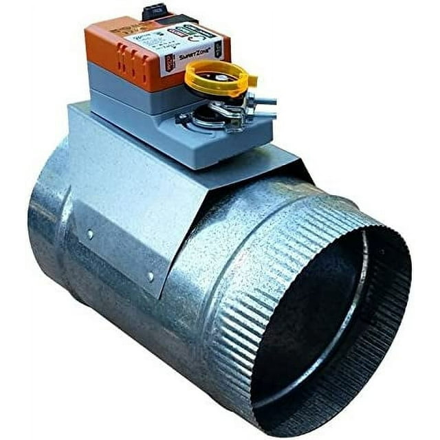 Zone Damper 7" Round HighQuality (HVAC Zoning) Premium alternative