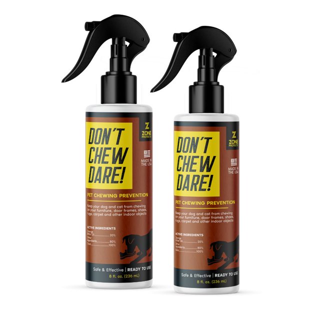 Zone Dog Chewing Training Aid Prevention Protects Don't Chew Dare