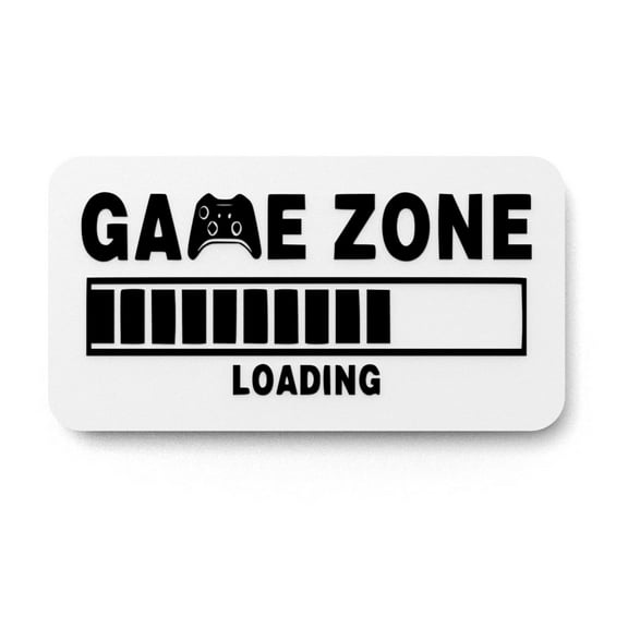 Zone Gamer 3D Wall Art  Bold Gaming Decor with Raised Controller Fist Design