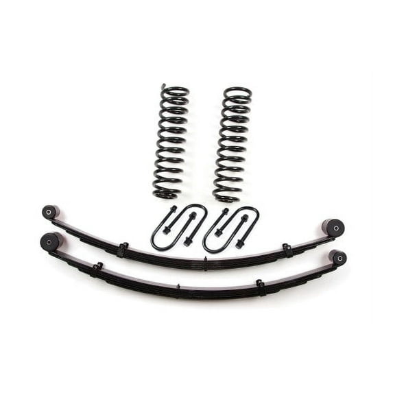 Zone OffRoad 1984-2001 Jeep Cherokee XJ 4WD Gas 3 Inch Lift Kit with Rear Springs ZONJ22 Dana 35