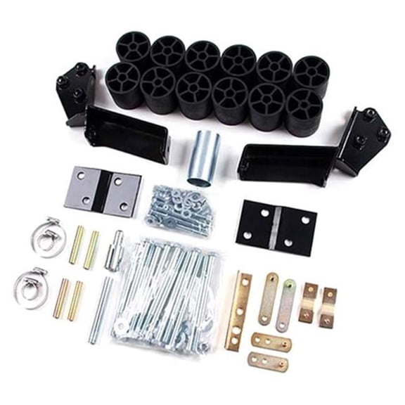 Zone Offroad 3 in. Front & Rear Body Lift Kit for 1995-1998 GM Suburban