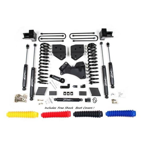 Zone Offroad 4 in. Diesel Suspension System for 2017 F250-F350