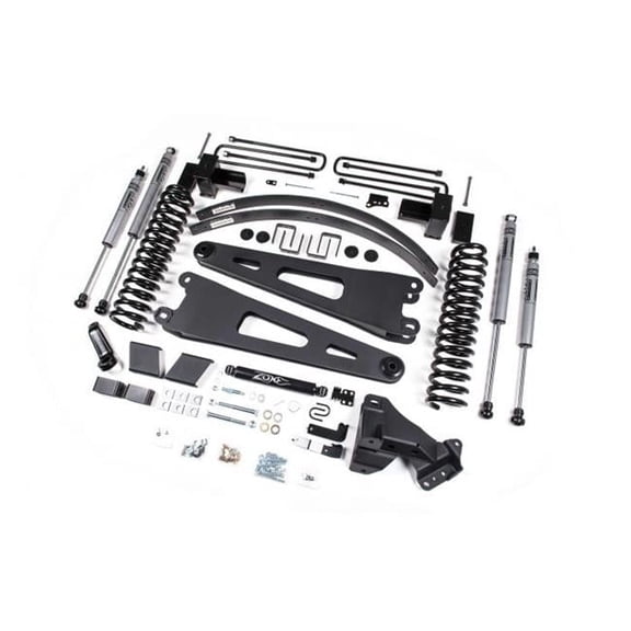 Zone Offroad 6 in. 3 Leaf Main Arm Suspension Diesel Lift Kit for 2017-2019 Ford F250 & 350