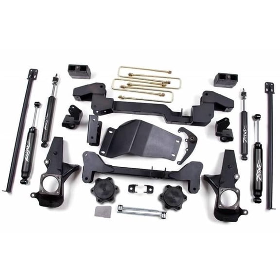 Zone Offroad 6 in. Suspension System Kit for 2001-2010 Chevy & GMC K2500 HD