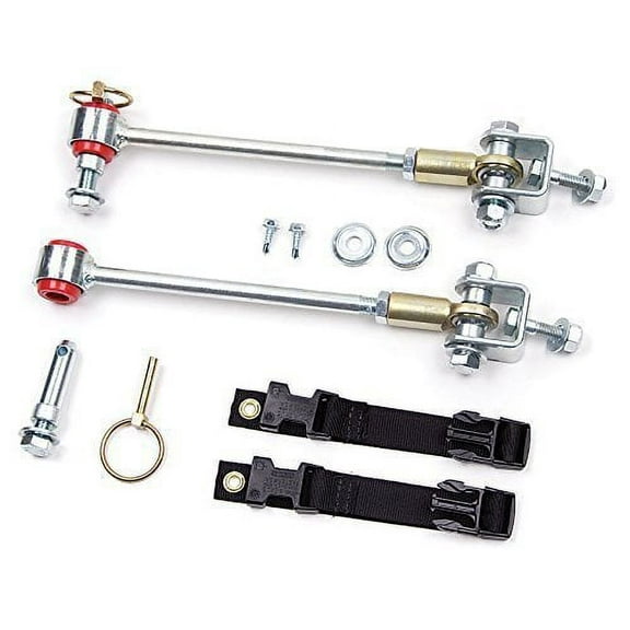 Zone Offroad 97-06 Jeep Wrangler TJ 3-4.5in Sway Bar Disconnects