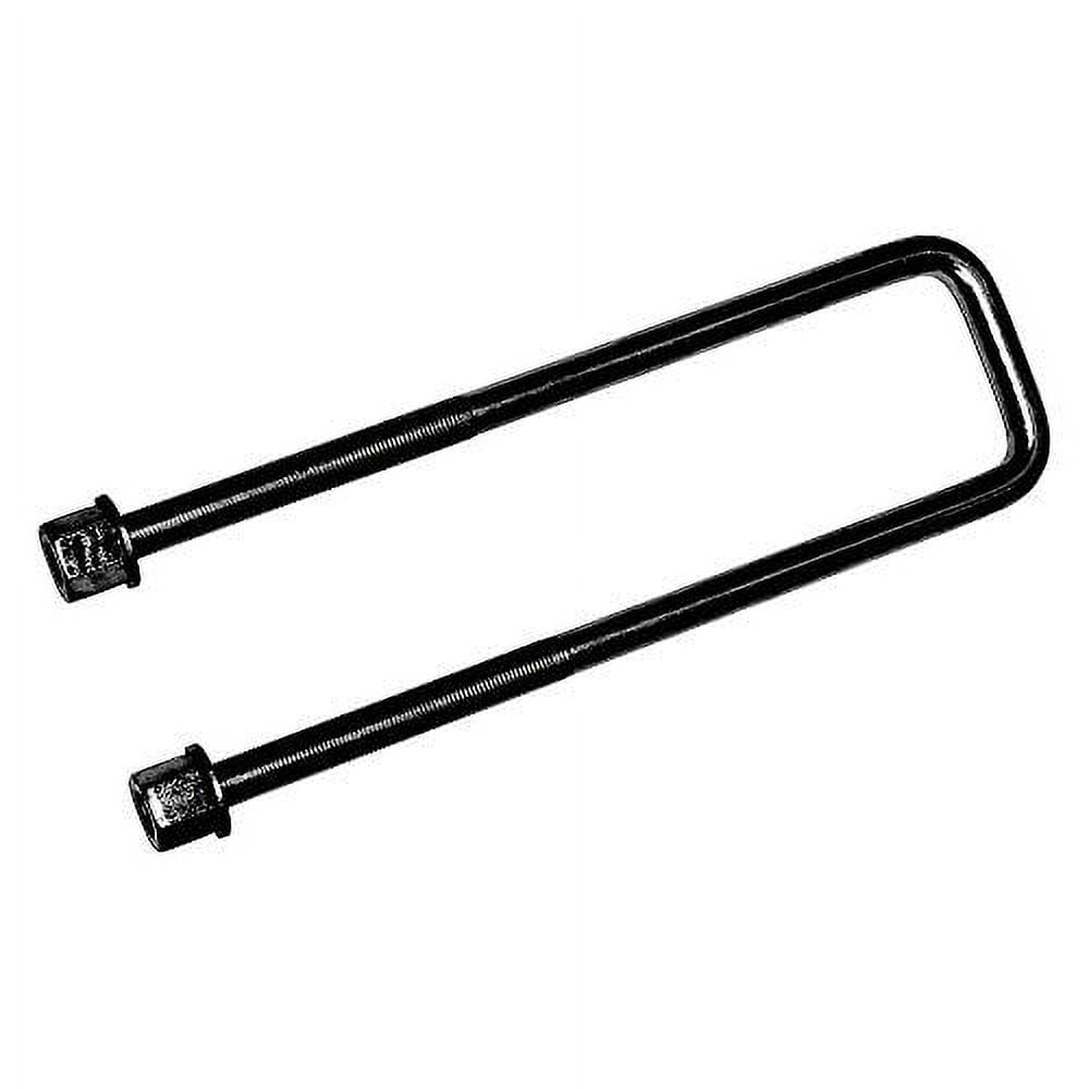 Black E-Coated Heavy-Duty Square U-Bolt