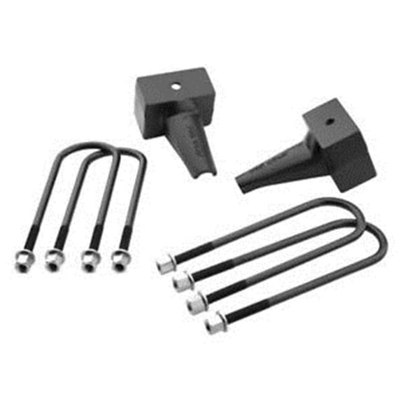 Zone Offroad ZORZONF1317 5 in. 2017 F250 Rear Block - 2 Leaf Main