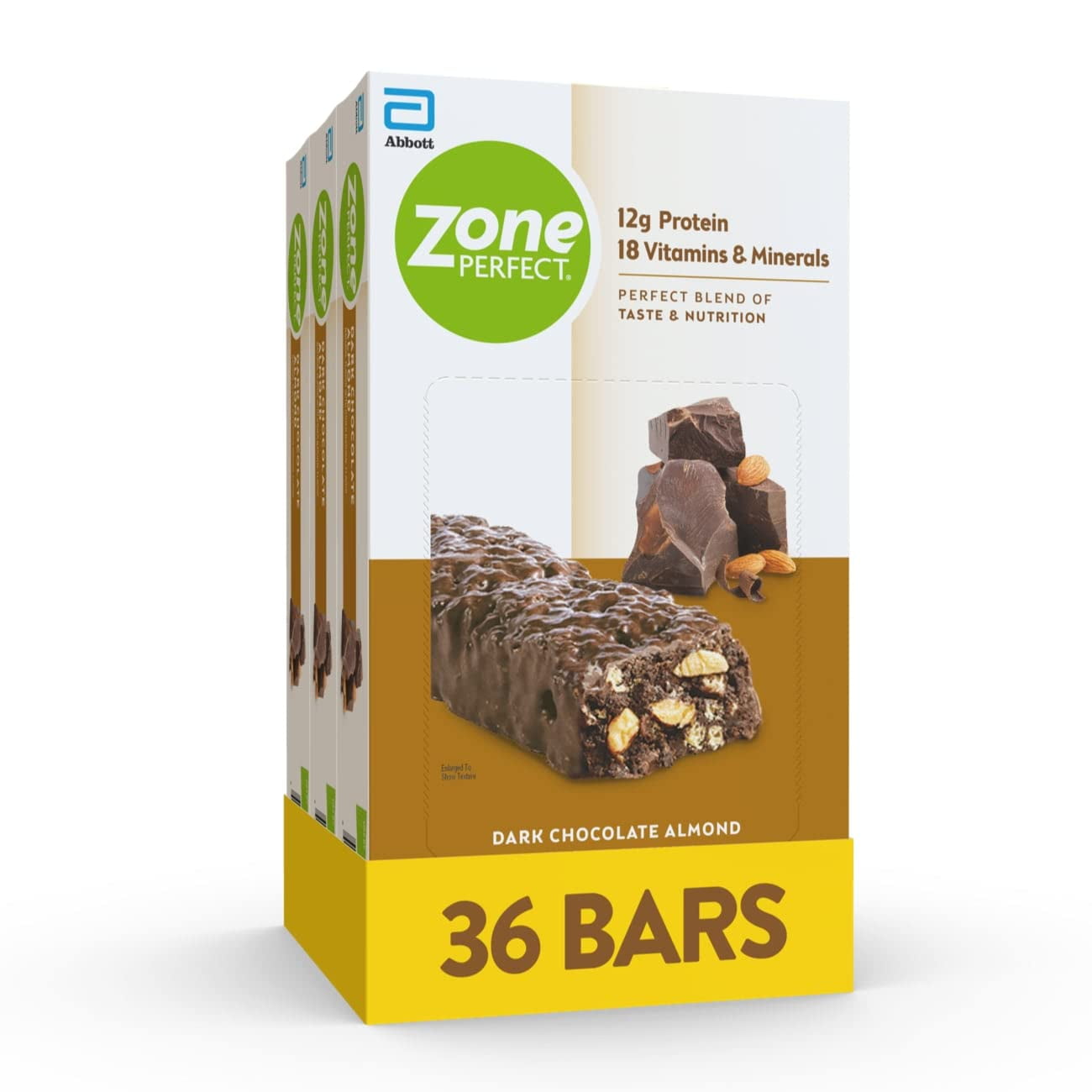 Zone Perfect Protein Bars 12g of Protein Nutrition Bars With Vitamins