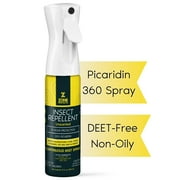Zone Protects Unscented Insect Repellent Spray; Picaridin (DEET-Free) 10oz Continuous Spray; 12-hr Protection Against Mosquitoes, Ticks, Chiggers and Biting Flies