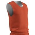 thumbnail image 1 of Zone Reversible Basketball Jersey, Youth Large, Orange and White, 1 of 2