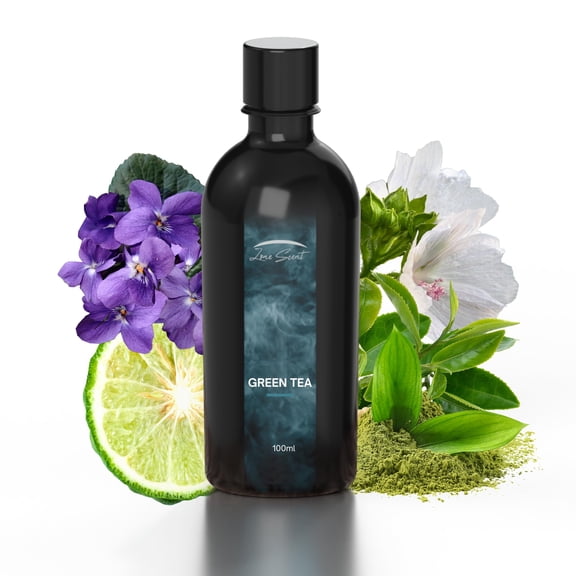 Zone Scent Green Tea Essential Oil for Diffusers - Premium Aromatherapy Oil Set for Home and Hotel, Scented Diffuser Oils Scents, Eco-Friendly and Safe for Family and Pets, Diffuser Refill 100ml