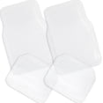 thumbnail image 1 of Zone Tech All Weather Full Rubber Clear Car Interior Floor Mats - 4-Piece Set Clear Heavy Duty Car Interior Floor Mats, 1 of 7