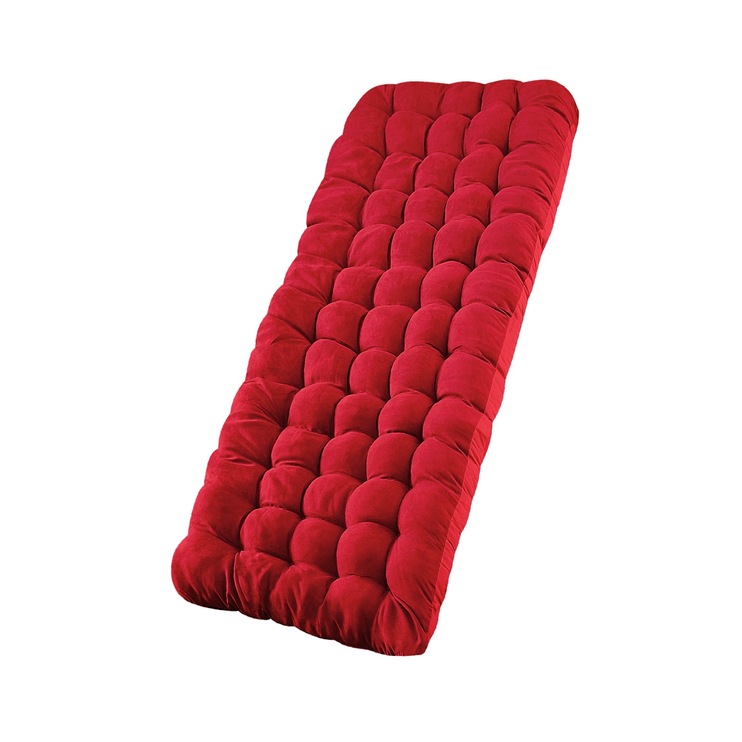 Red Cotton Waterproof Camping Cot Mattress Pad