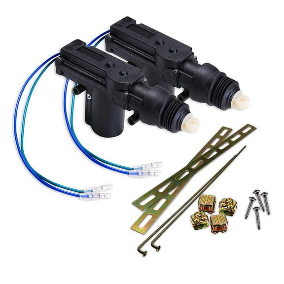 Zone Tech Car 2 pack Universal High Power Door Lock Actuator
