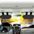 thumbnail image 1 of Zone Tech Car Black Anti-Glare Windshield Sun Visor Extender for Any Car, Truck or RV, 1 of 7