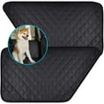 thumbnail image 1 of Zone Tech Car Door Pet Barrier - Black Heavy Duty Waterproof, Scratchproof Side Protector Barrier Dog Pet Vehicle Interior Door Cover- Universal Size Fits Cars, Trucks & SUVs (1 Right &1 Left), 1 of 9