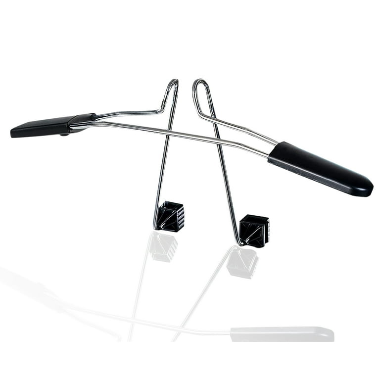 Metal car hanger headrest clothes holder travel vehicle jacket suit coat hanger with headrest restraint rods 2025