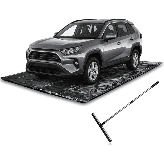 Zone Tech Containment Mats - Garage and Parking Area Floor Protection Cover Mat