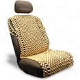 thumbnail image 1 of Zone Tech Full Car Seat Massager Back Cushion with Wooden Beads Car Accessories, 1 of 7
