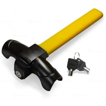 Zone Tech Heavy Duty Car Steering Wheel Lock Anti-Theft Device Car Security Accessories