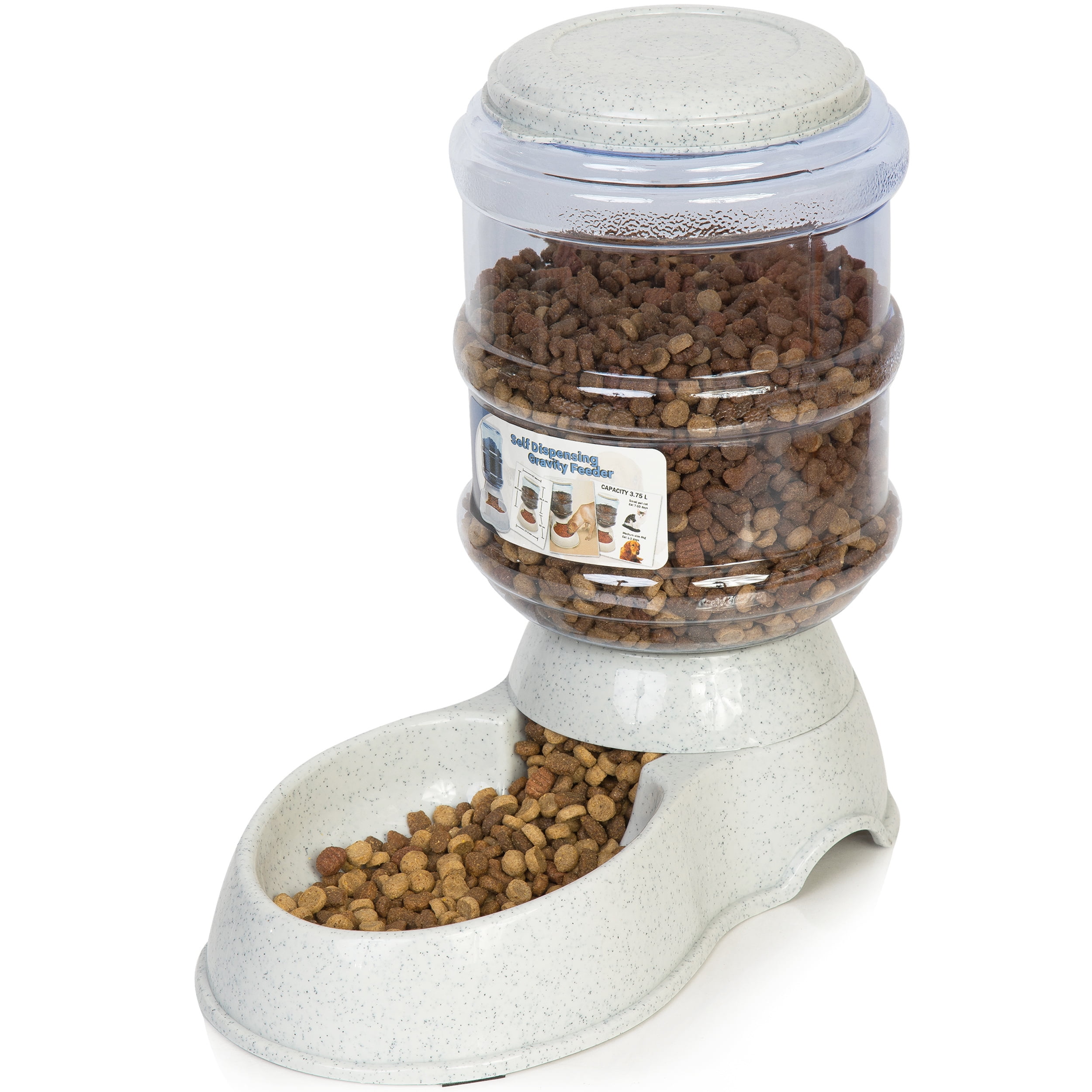Gravity pet sale feeder walmart