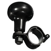 Zone Tech Steering Wheel Spinner Knob Black- Zone Tech Vehicle Universal Fit Classic suicide knob with Power Handles