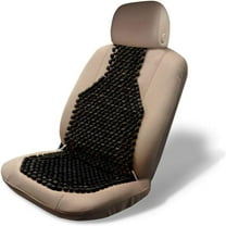 Zone Tech Wood Beaded Seat Cushion (Black)