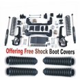 thumbnail image 1 of ZoneOffRoad 2013-2018 Fits Dodge Ram 1500 4WD 6" Suspension System With Free Shock Boot Covers D40N/ZONU3100X4, 1 of 2