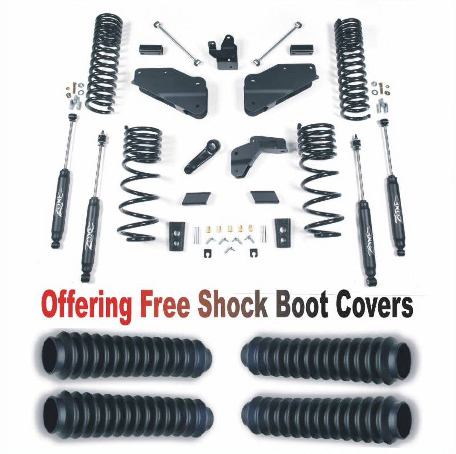 ZoneOffRoad 2014-2018 Fits Dodge Ram 2500 4WD GAS 5.5